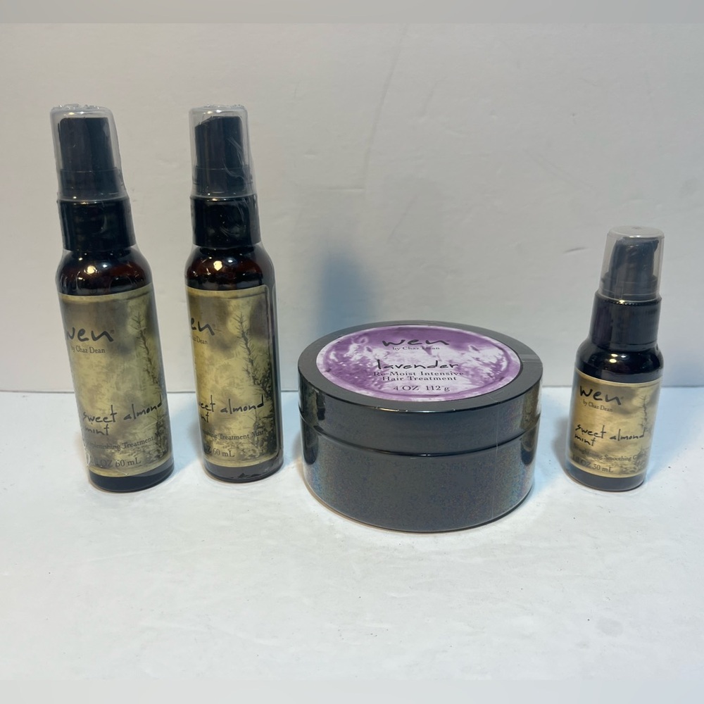 4 Wen Products -Intensive Hair Treatment, Replenishing/Straightening Mist SEALED